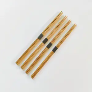 Bambù eliminabile delle bacchette quadrate dell'involucro/autoadesivo della carta di stampa di Logo su misura giapponese di lusso moderno