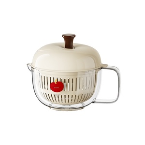 <span class=keywords><strong>Essoreuse</strong></span> <span class=keywords><strong>à</strong></span> <span class=keywords><strong>salade</strong></span> en forme de pomme, centrifugeuse rotative pour fruits avec couvercle anti-poussière, grande <span class=keywords><strong>essoreuse</strong></span> <span class=keywords><strong>à</strong></span> légumes pour la cuisine - Product Image 5