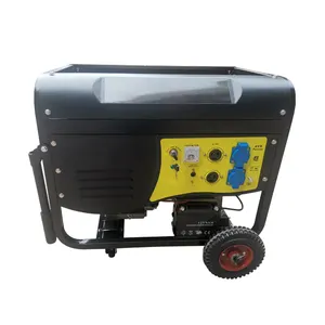 Profession eller Elektro start 5kW 13 PS Motor Benzin Power Open Type Tragbare Silent Generators Benzin generator