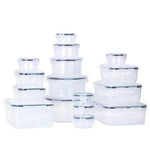 Parcomida ภาชนะพลาสติกเก็บอาหาร16ชิ้นแบบสุญญากาศพร้อมฝาปิดแบบง่าย - Product Image 6