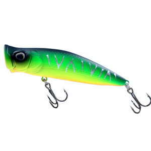 Leurre flottant de surface AOCLU Popper 70mm/8.5g & 86mm/16g 1PC Fil traversant Saumon Bar de mer Pêche en bateau en rivière Appât facile à lancer - Product Image 1