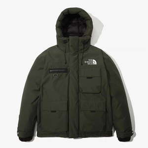 Giacca Casual da Uomo in Tela Impermeabile e Antivento - Stile Sportivo Invernale con Cappuccio e Zip Completa, 80% Piumino - Product Image 2
