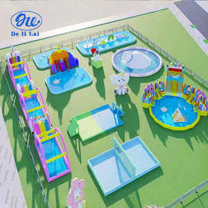 Parc aquatique gonflable personnalisable en plein air, toboggan aquatique gonflable, <span class=keywords><strong>piscine</strong></span>, parc aquatique à thème, <span class=keywords><strong>piscine</strong></span> extérieure - Product Image 5