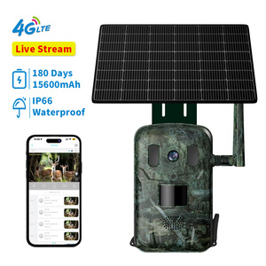 A6 Wildlife <strong>Camera</strong> Cellular 4G LTE <strong>Real</strong> Time Tracking 940mm Sunless Solar Panel Night Vision Outdoor <strong>Camera</strong> - Product Image 3
