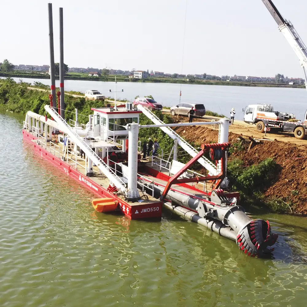 China Cutter Suction Dredger for river sand dredging at low price