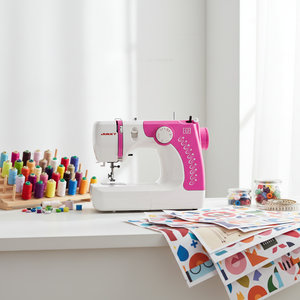 Máquina de Coser Doméstica 1212 Multifuncional de Plástico y Metal con Soporte de Mesa para Telas - Product Image 4