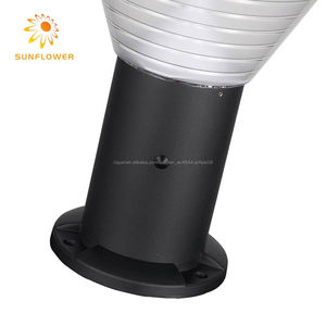 Alta brillante Pilar Pequeño camino al aire libre jardín patio parque Solar llevó la luz del césped - Product Image 5