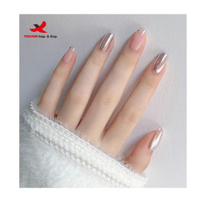 Polvo de Purpurina Efecto Espejo Claro de Luna, 0.3g 0.5g, Efecto Plateado Metálico, Polvo Cromado, 1 Tarro, Polvo de Manicura Mágico Aurora - Product Image 5