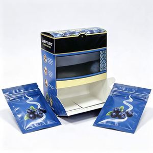 FX Wholesale Smoking Product Packaging Carton with Die Cut Compartments Branded Counter Display Organizer for Stores - Product Image 1