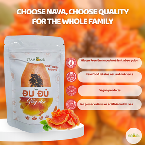 ขนมมะละกออบแห้งนุ่มสุกตามธรรมชาติรสชาติหวานคุณภาพสูงเพื่อสุขภาพบรรจุภัณฑ์จำนวนมากส่งออก - Product Image 3