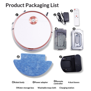 Robot Aspirador Inteligente con Control Remoto por Aplicación, Barrido, Trapeado y Limpieza en Uno - Product Image 5
