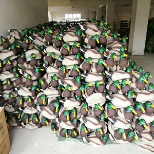 Patos de Plástico Flotantes al por Mayor, Señuelos de Caza Realistas y Decoración de Jardín, Juego de Patos - Product Image 5
