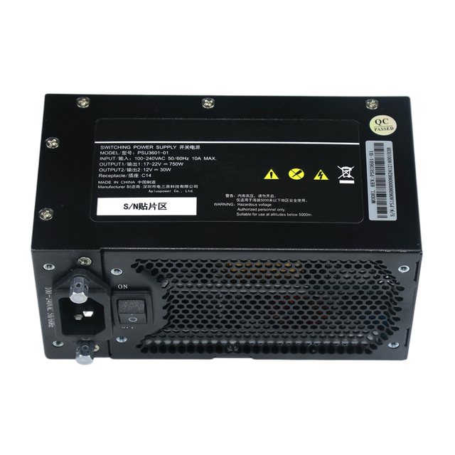 High Efficiency 95% 500W/600W/700W/800W AC/DC Power Supply for Industry Use Small Size and Silent Switching 220V/110V Input