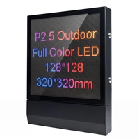 Pantalla LED Universal Multilingüe para Exteriores P2.5 a Todo Color para Señalización de Entrada y Salida de Estacionamientos
