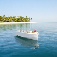 Système de télécommande pour bateau électrique autonome de 6,6 m, idéal pour la pêche sportive et les études hydrographiques, certifié CE, soudé, directement de l'usine