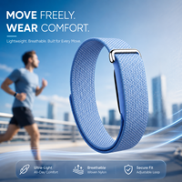 Bracelet en boucle pour biceps 2026, ceinture de bras personnalisée, bracelet de montre, sangle en nylon pour Google Fitbit Air Charge 6 Versa Sense 2 4 Ace