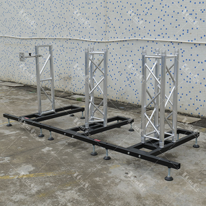 Pantalla LED de pared de video LED de altura ajustable Soporte de tierra Altura elevada 1m, estilo volado y suelo - Product Image 5