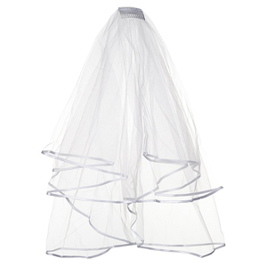 ผ้าคลุมหน้าเจ้าสาวสาวโสดชุดอุปกรณ์ตกแต่งงานปาร์ตี้งานแต่งงานเข็มขัดมงกุฎชุดลูกโป่งเป็นตัวอักษรสำหรับเจ้าสาว - Product Image 5