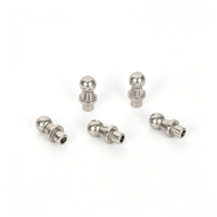 Automotive Grade 10B21 Steel Chrome Plated Ball Head Screw Cold Heading Pin Multi-Size Stud Bolt EV Auto Universal Fasteners