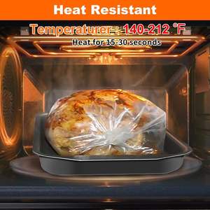 Bolsas de Plástico Transparente Reciclables y Ecológicas en Rollo para Almacenamiento de Frutas y Verduras en el Refrigerador - Product Image 4