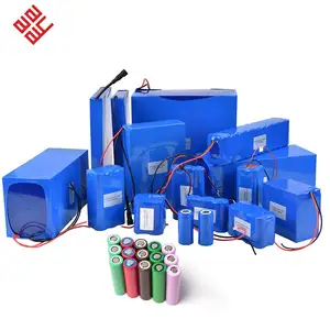 Ni Cd 24V Rechargeable Battery Pack 18650 Sleeve Prismatic Case Nickel Iron Graphene 20Ah Lithiom Ion 18490 Li 17350
