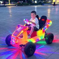 Voiture électrique pour enfants certifiée CE, voiture tamponneuse à batterie pour intérieur et extérieur, équipement de parc d'attractions et aire de jeux