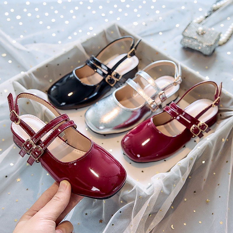 Best Selling Kids Red High Heels Fashionable Durable Shoes for