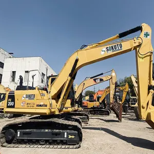 20ton original Quality used electric excavator Komatsu PC200 with good hydraulic system Original japanUsed digger Komatsu PC 200