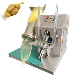 Garlic Mesh Bag Packing Machine Vegetables Mesh Packing Machine Mesh <b>Net</b> Bags Packing Machine - Product Image 2