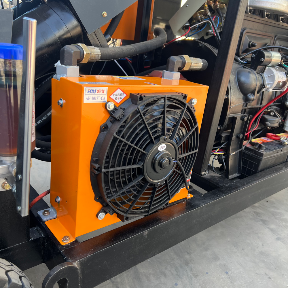 concrete pump with boom small mini