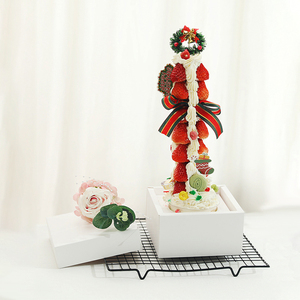 กล่อ<span class=keywords><strong>ง</strong></span>กระดาษบรรจุขนมหวานเค้กขนาด42ซม. ทำจากทาร์ต<span class=keywords><strong>สต</strong></span>รอเบอร์รี่ใสแบบใหม่2025 - Product Image 3