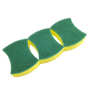 Microfibra Loofah Pano Esponja De Lavagem De Prato De Cozinha Embalagem Diferente Esponja De Limpeza Esponja Doméstica para Cozinha - Product Image 3