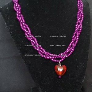 Diseño único joyería Collar Cuentas perla oro 18K 925 Cadena de plata esterlina clip de papel collar de perlas joyería de moda - Product Image 5