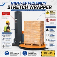 Machine d'emballage automatique électrique professionnelle à commande PLC pour bandes PP/acier, cartons, bidons, caisses en bois – Haute productivité