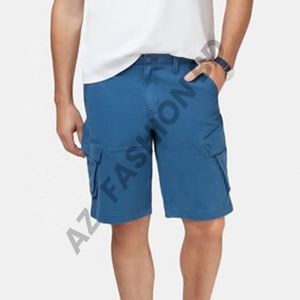 Pantalones Cortos Cargo Casuales de Lona Tejida Transpirable para Hombre, de la Mejor Calidad, con Seis Bolsillos Laterales, Ajuste Holgado, Resistentes al Viento, Proveedor BD - Product Image 5