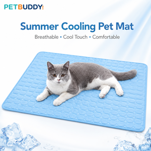 Stay Cool Summer Cooling Pet <b>Mat</b> Quilted Polyester Fiber Dog <b>Cat</b> Sleep Pad Crate Bed Blanket - Product Image 2
