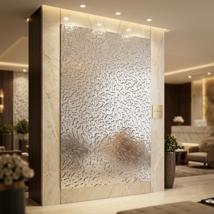 Lámina y Bobina de Aluminio Estampado de Alta Calidad con Diseño de Cuentas/Grapas/Diamantes/Estuco para Decoración de Interiores - Product Image 6