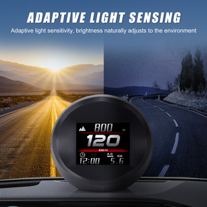 Pantalla de Proyección Head-Up Display (HUD) para Parabrisas, LCD, GPS, Monitoreo de Velocidad, Alarma de Fatiga, Universal para Tablero de Auto - Product Image 2