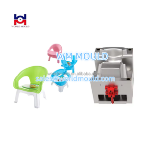 Thiết kế mới ép nhựa trẻ em của ghế ăn khuôn mẫu cho bé nhỏ bàn ăn nhựa tăng ghế khuôn để ăn - Product Image 6