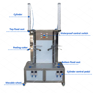 Cantaloupe Peel Machine Papaya Peeling Machine Papaya Peeler Machine Peladoras De Sandias - Product Image 2