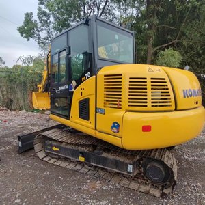 Excavatrice Komatsu PC 70 d'occasion de haute qualité, mini-excavatrice compacte PC55MR PC56 PC60 PC70 PC75 PC78US PC128 - Product Image 3