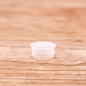 200 375 500ml Botella de vidrio transparente redonda vacía Bebidas alcohólicas Botellas de vidrio Tapón de rosca de aluminio con anillo de corte - Product Image 6