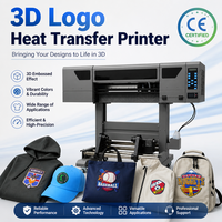 Máquina de Impresión de Parches de TPU Directo de Fábrica XINMEI para Etiquetas de Transferencia de Calor 3D y Insignias de TPU Personalizadas, Impresora de Insignias de TPU