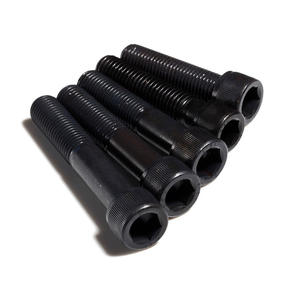 DIN 912 Black Oxide Black bullone di fissaggio M3 <span class=keywords><strong>M5</strong></span> M6 M8 misure testa ovale in acciaio <span class=keywords><strong>vite</strong></span> per raccordi tubi - Product Image 5