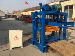 Qt40-2ディーゼルエンジン中空ブロックマシン手動ブロックマシン工場直販 - Product Image 4