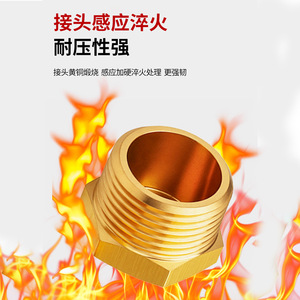 Brass Hex <b>Plug</b> Cap Bspt Thread 1 Point To 1 Inch For <b>Replace</b> Repair - Product Image 2