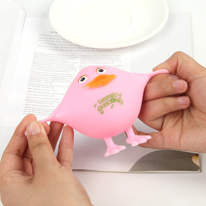 Jouets anti-stress décompression en forme de canard mignon de dessin animé, nouveauté créative, vente chaude, pour enfants garçons et filles - Product Image 4