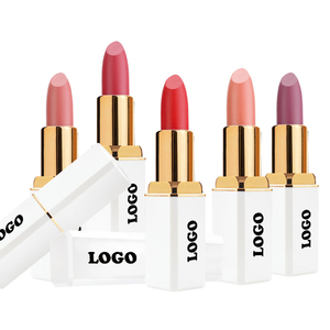 Maquillage Imperméable Minéral Velouté Brume Mat Crème Rouge à lèvres Blanc Carré Lisse Naturel Solide ODM OEM - Product Image 1