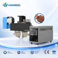 Équipement de fabrication HUANDZK – Soudeuse par points à onduleur MFDC haute précision pour résistance d'armature, moteur et rotor, 1-5 kHz, refroidissement par air