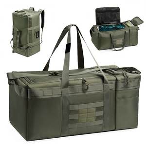 Bolsa de Viaje de Gran Capacidad, Portátil, de un Solo Hombro, de Doble Hombro, Bolsa Deportiva y de Fitness, Almacenamiento de Equipaje con Compartimentos - Product Image 1